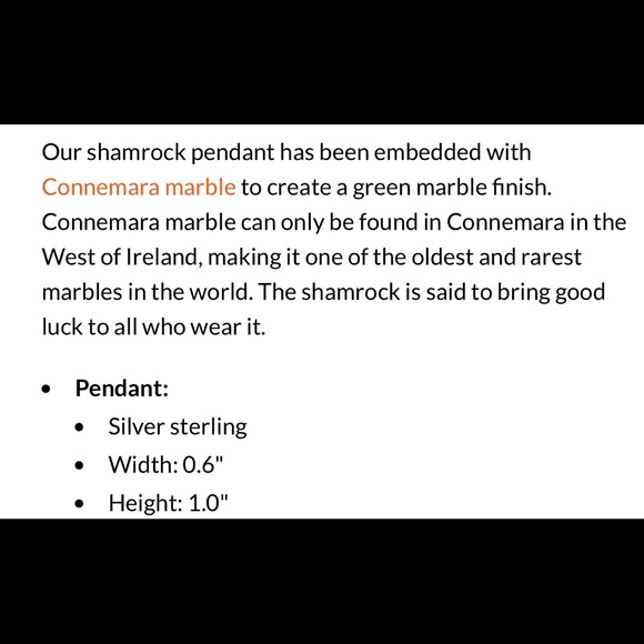 Sterling Silver Shamrock Pendant🍀 - Picture 4 of 6